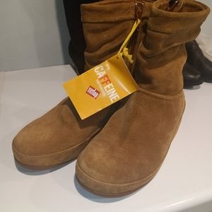 CAFFEINE DOLLHOUSE BOOTS Sz 7 Brand New with Tags Fitflop Microwobbleboard